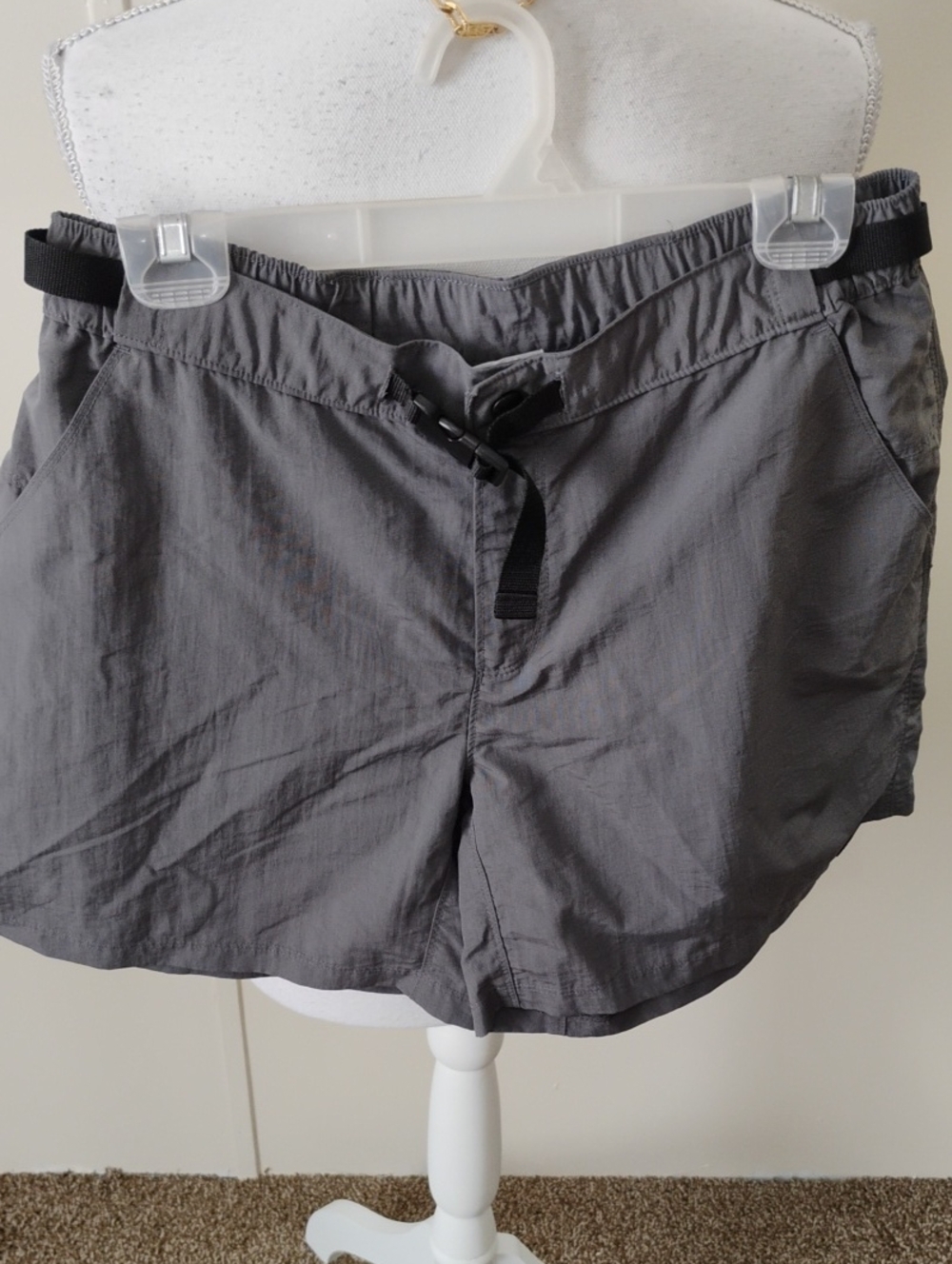 Champion Women's Gray Athletic Drawstring Shorts